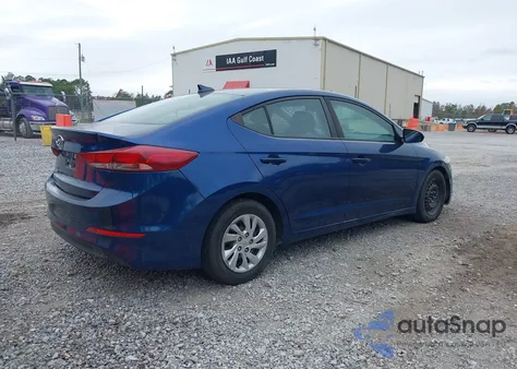 2017 Hyundai Elantra Se z USA, uszkodzony, nr VIN 5NPD74LF0HH196752
